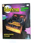 New Hallowscream Animated Haunted Book, Halloween, Vintage Trendmasters 1996