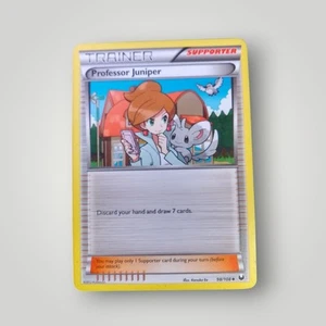 Pokemon Card PROFESSOR JUNIPER 98/108 Non-Holo Uncommon DARK EXPLORERS - Picture 1 of 1