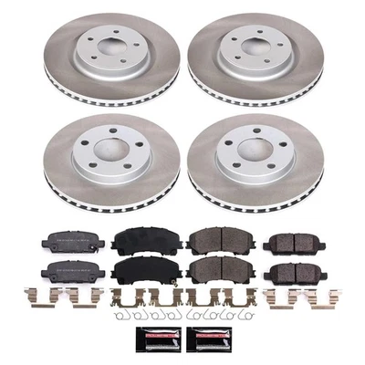 PowerStop SC7584 Disc Brake Kit For Infiniti QX50 2016-2017 Front Rear Foto 1 de 4