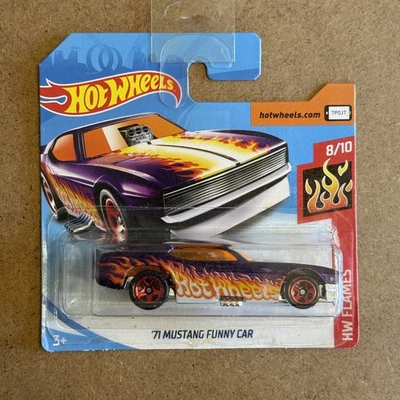 HOT WHEELS '71 Mustang Funny Car - Mainline - Immagine 1 di 4