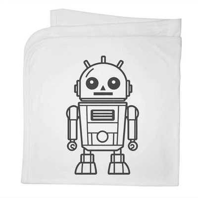 Manta/chal bebé algodón 'Toy Robot' (BY00038130) Foto 1 de 2