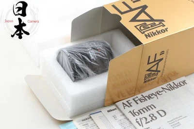 【Sin usar en CAJA】 Lente gran angular Nikon AF Fisheye NIKKOR 16mm f/2.8D... - Imagen 1 de 4