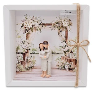 Geldgeschenk Hochzeit Boho Geschenk Verpackung Reise Flitterwochen - Bild 1 von 4