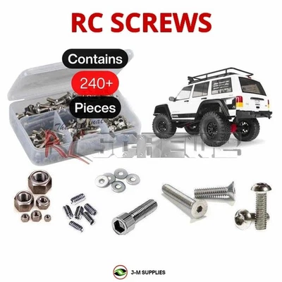 RCScrewZ Stainless Screw Kit axi023 for Axial SCX10 II Jeep Cherokee 90046 | KIT - Image 1 of 4