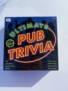 Ultimate Pub Trivia Team Trivia Board Game with 1000+ Questions - Picture 1 of 3