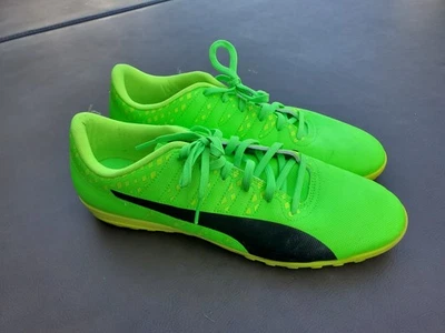 Puma evopower soccer cleats shoes size US 11.0 Neon Green - Image 1 of 4
