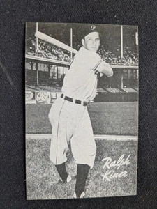 Carta Baseball 1947 Bond Bread Exhibit # Ralph Kiner - Pittsburgh Pirates (EX) - Foto 1 di 3