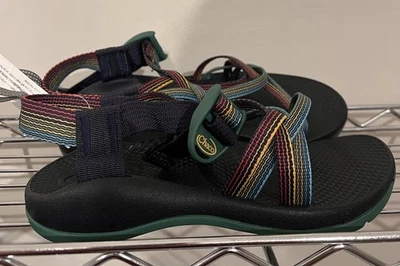 Sandalia Chaco Kid Youth 3 ZX1 Ecotread Arco Iris Colorida Correa Ajustable ¡NUEVA! Foto 1 de 4