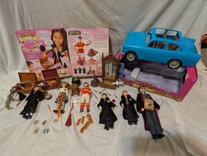 Harry Potter Mattel 2001 2003 Puppenwagen Ron Hermine Konvolut - Bild 1 von 18