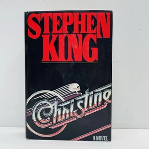 STEPHEN KING Christine 1983 Book Club Edition Hardcover DJ - Picture 1 of 15