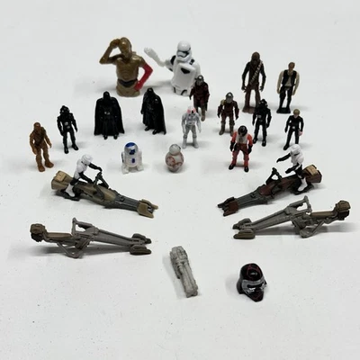 Star Wars Micro Galaxy Action Fleet Minifigures Lot - Image 1 of 4