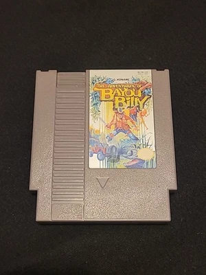 The Adventures of Bayou Billy (Nintendo NES,) - Authentic - Tested- Konami  - Image 1 of 2