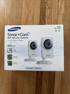 Samsung Smart Cam  WiFi Security Cameras SNH-1011ND Open Box -Includes 2 Cameras - Image 1 of 4