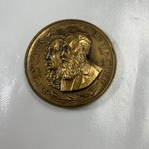 International linguistic congress 1967 plaque Cantemir Hasdeu Romania Bucharest - Picture 1 of 3