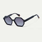 Sunglasses Gigi Studios Shirley 1514 64553/1 52 19 145 Black Blue gradient lens