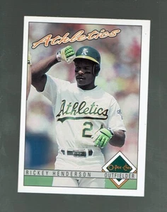 1993 OPC Rickey Henderson #130 - Bild 1 von 2