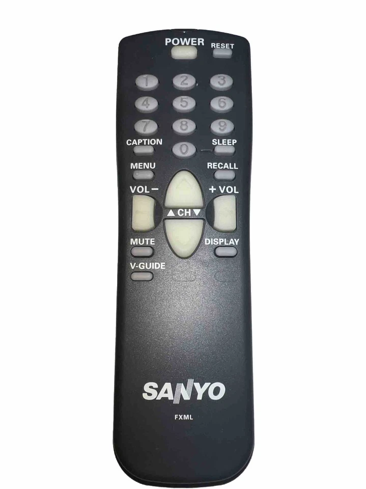 Mando a distancia original Sanyo FXML TV AVM-1341S, DS13310, DS13400, DS19310 como nuevo Foto 1 de 1