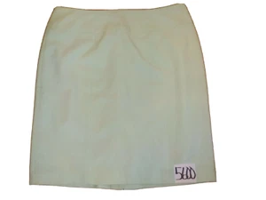 Falda elegante de negocios Worthington como nueva verde con cremallera para mujer talla 12 (34 x 22) - Imagen 1 de 3