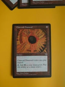 Charcoal Diamond Artifact Mirage. Magic the Gathering Card. Old Vintage - Picture 1 of 5