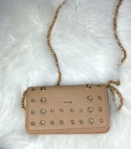 Bebe Beige Crossbody Purse NWOT - Picture 1 of 9