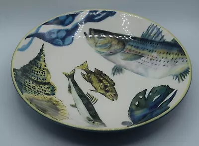 WILLIAMS SONOMA 2012 POISSON MARC PESCADO LACAZE CUENCO DE PASTA INDIVIDUAL 9" #4 Foto 1 de 4