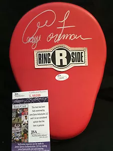 GEORGE FOREMAN Signed Autograph Auto Ringside Boxing Punch Mitt Glove JSA - Picture 1 of 4