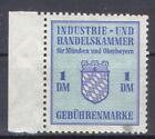 Germany local revenue board of trade Muenchen MH Munich Stempelmarke fiscal
