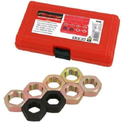 CV JOINT / STUB EJE Reparación de hilos Cazador Juego de troqueles Eje Hilos Restaurador de archivos Herramienta - Imagen 1 de 4