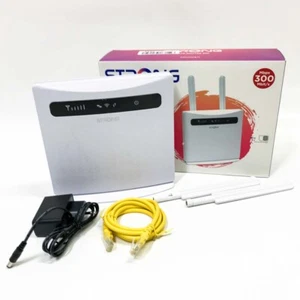 STRONG 4G LTE Cat 4 Router 150 Mbit/s|WiFi 300 Mbit/s|Modem|Hotspot|4 - Bild 1 von 10