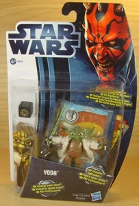 STAR WARS Clone Wars YODA Animated Figure MOC CW5 Legends! - Picture 1 of 2