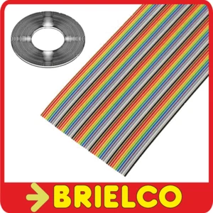 1 METRO CABLE PLANO 50 VIAS 28AWG MULTICOLOR 10 COLORES 5 REPETICIONES BD11415 - Bild 1 von 1