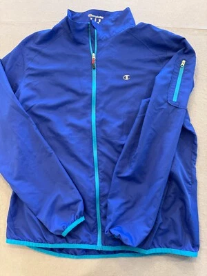 Champion 风衣女式特大号拉链活动跑步步行道 — 第 1/4 张图片