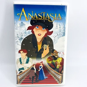 VINTAGE 1997 VHS CLAMSHELL OF ANASTASIA ANIMATED CARTOON MOVIE - Picture 1 of 9