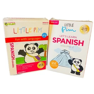 Little Pim Fun with Languages SPANISH 6 DVD Language Learning PBS Kids SEALED - Picture 1 of 5
