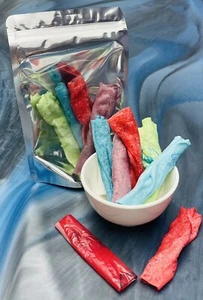 Freeze Dried Candy Fruity Rolls By Nifty Thrift Sales - Picture 1 of 1