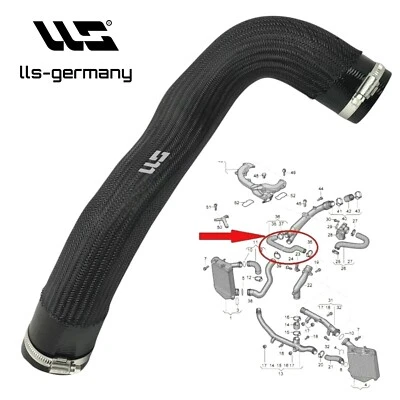 TURBOSCHLAUCH FÜR PORSCHE CAYENNE 3.0 Diesel 95811073700 LADELUFTSCHLAUCH - Bild 1 von 3