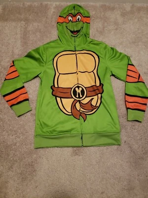 Sudadera con Capucha Teenage Mutant Ninja Turtles Para Hombre M - Disfraz de Miguel Ángel Foto 1 de 4