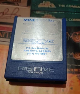 Miner 2049 para Atari XL/XE 600 800 (1982) (Módulo) funcionando 8 bits clásico - Imagen 1 de 2