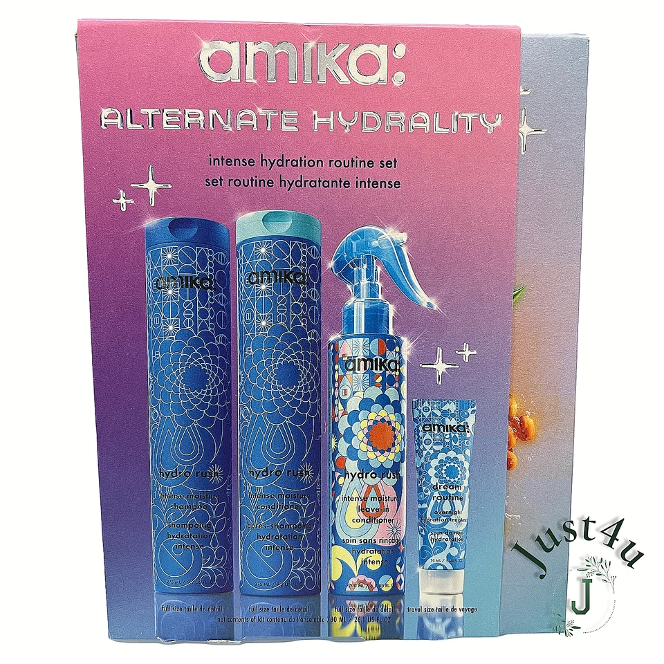 Champú y acondicionador AMIKA Hydro Rush, acondicionador sin enjuague + tratamiento (CONJUNTOS) Foto 1 de 1