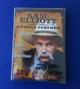 NEW DVD: SAM ELLIOTT DOUBLE FEATURE, GONE TO TEXAS (1986) & BLUE RIVER (1995) - Imagen 1 de 5