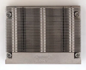 Dissipateur thermique CPU passif SuperMicro 1U LGA 2011 canal à air latéral P/N : SNK-P0047PSC - Photo 1/3