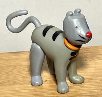 Caillou Friend Gilbert Cat 2" PVC Figure Posable Cake Topper READ - Image 1 of 4