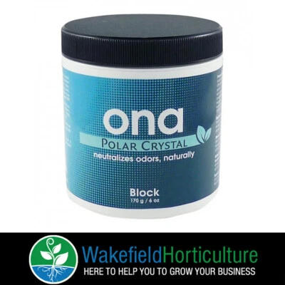 Ona Block 170g - Neutralizador de olores - Cristal polar Foto 1 de 2