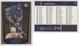 1998-99 Upper Deck Gold Reserve Checklist Wayne Gretzky #388 HOF