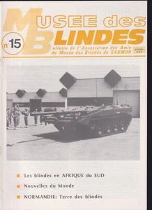 BULLETIN MUSEE DES BLINDES DE SAUMUR N°15 BLINDES AFRIQUE DU SUD - Imagen 1 de 3