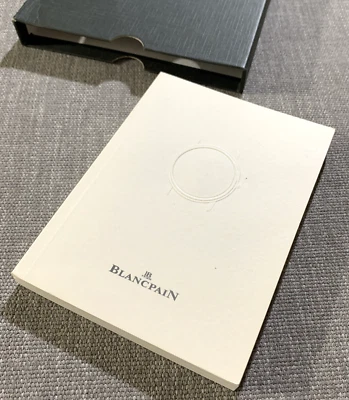 Blancpain Watch User Operating Instructions Manual Guide Booklet New Unused - Image 1 of 4