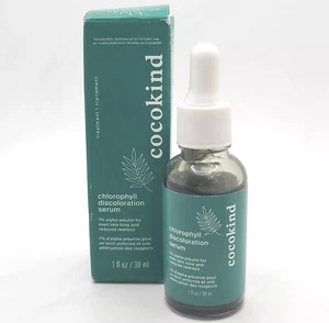 cocokind Chlorophyll Discoloration Serum 1oz / 30mL Evens Tone + Reduce Redness - Picture 1 of 8