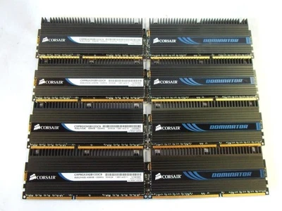 *Lot Of 8* Corsair CMP8GX3M2B1333C9 4GB DDR3 PC3-10600 DIMM Memory RAM - Image 1 of 3