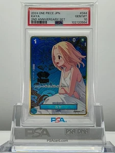 PSA10 One Piece Card KAYA 2024 2nd Anniversary Set OP03-044 R Japanese - Picture 1 of 2