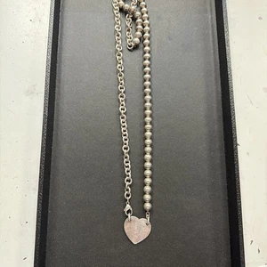 Tiffany und Co seltene Sterling Silber Halskette ausverkauft - Bild 1 von 5